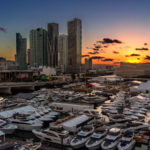 Miami Yacht Show 2019. Drone photography by David Siqueiros.